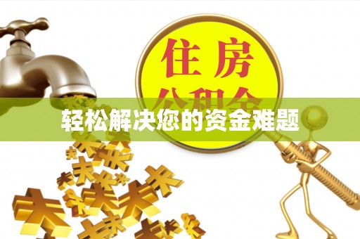 魏都轻松解决您的资金难题