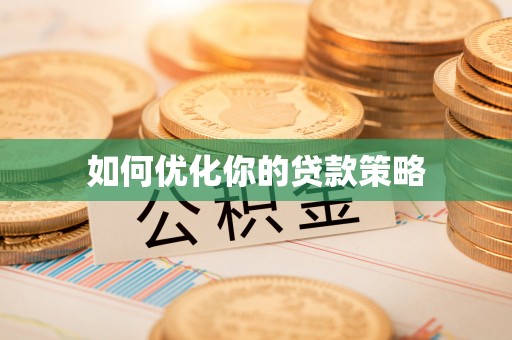 魏都如何优化你的贷款策略