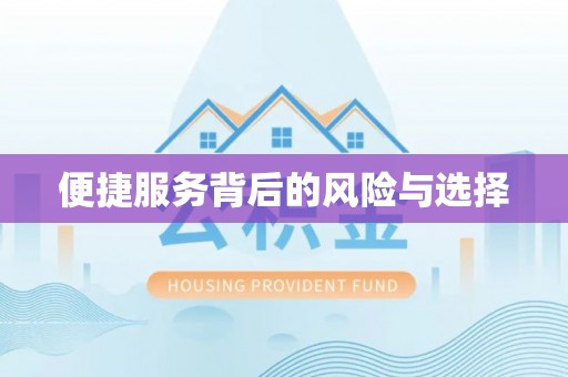魏都便捷服务背后的风险与选择
